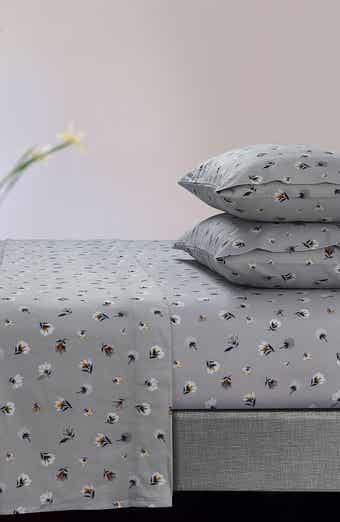 AZORES HOME Floryn Cotton Flannel Sheet Set