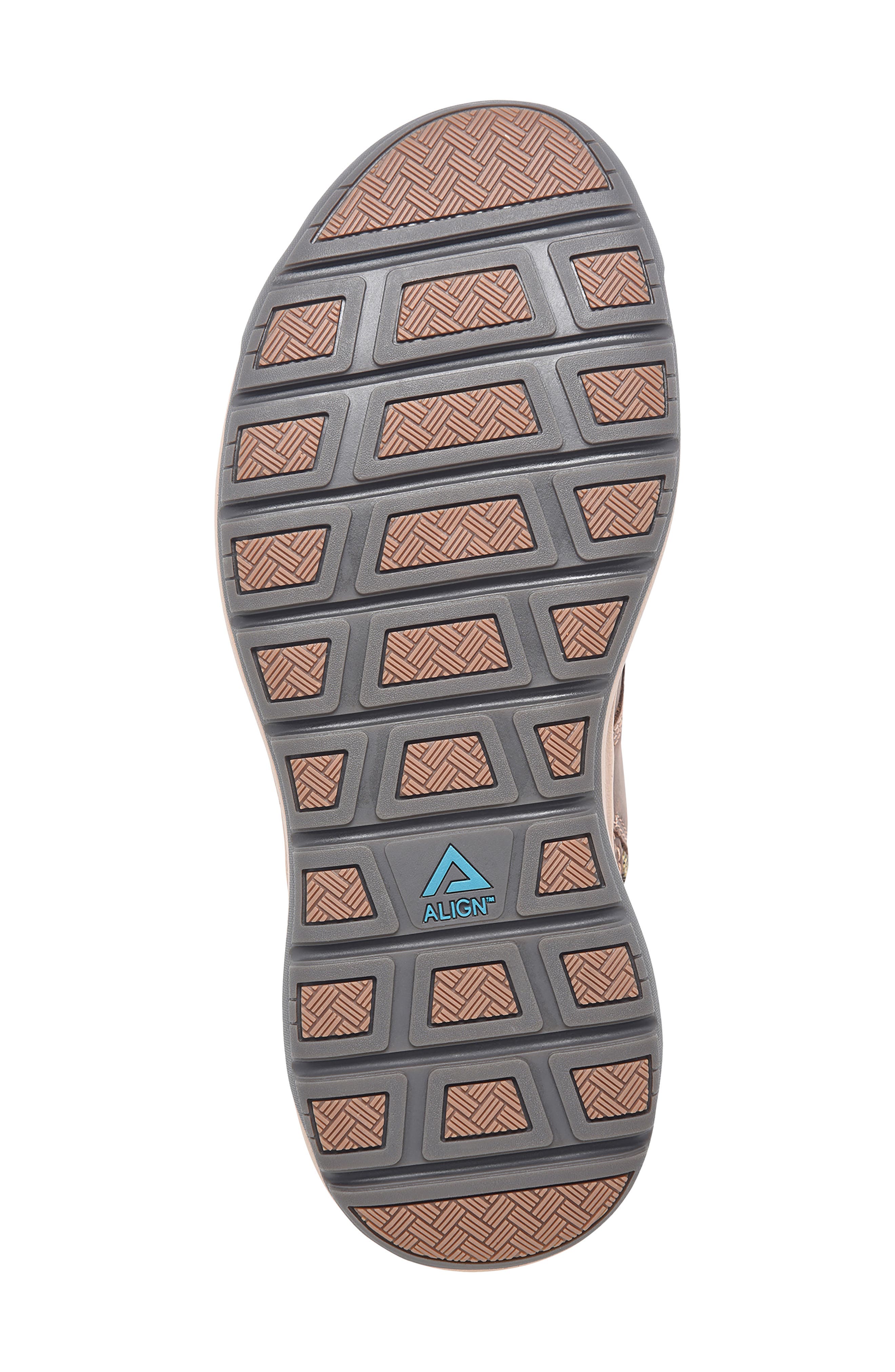 Align Eddy Waterproof Leather Boot, Alternate, color, Brown