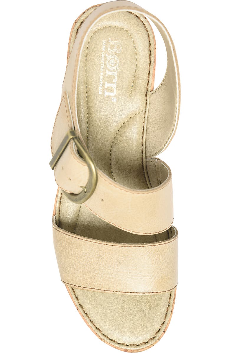 Børn Sapphire Platform Slingback Sandal, Alternate, color, Grey Leather