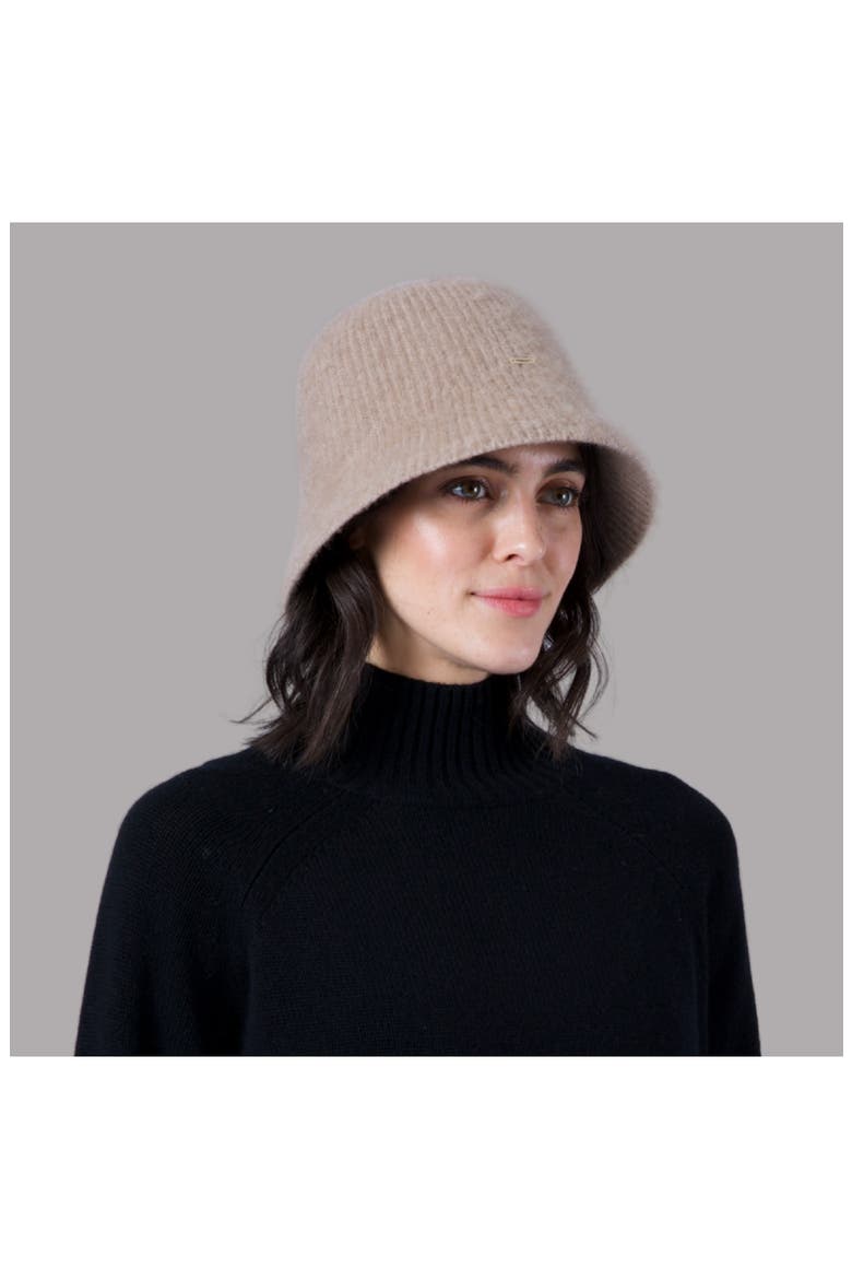 Lucy Cashmere Bucket Hat, Alternate, color, OATMEAL