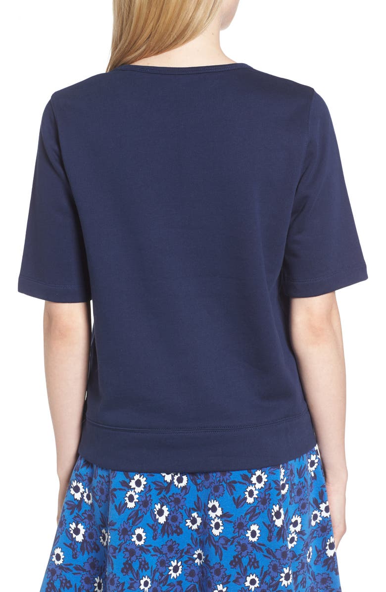 Draper James Honey Bun Sweatshirt, Alternate, color, 