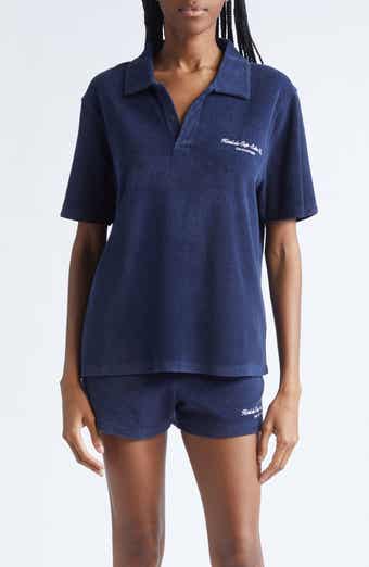 Sporty & Rich Eden Script Terry Polo