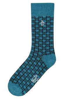 Theo Connected Stretch Cotton Dress Socks