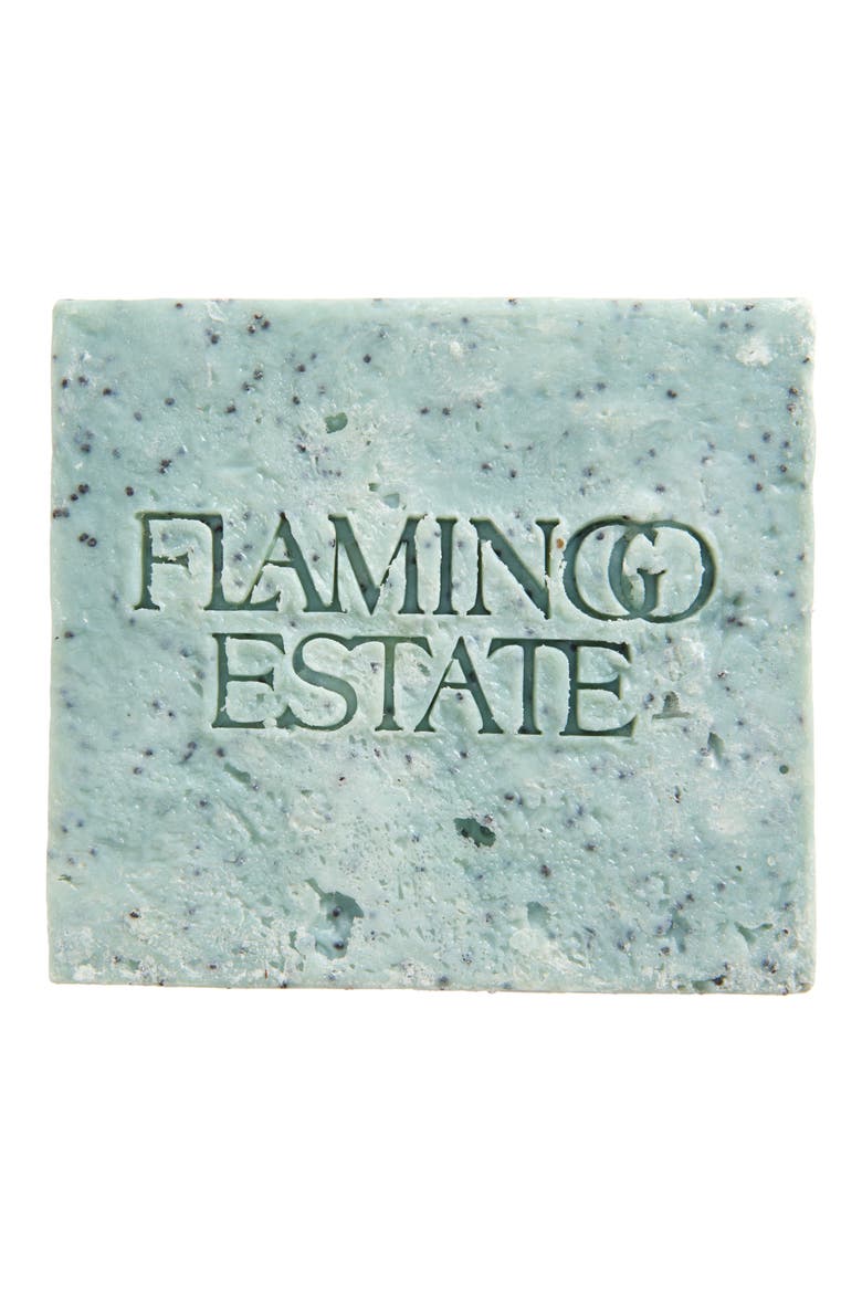Exfoliating Peppermint Soap Brick, Main, color, BLUE
