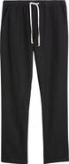 ALEX CRANE Bo Linen Drawstring Pants