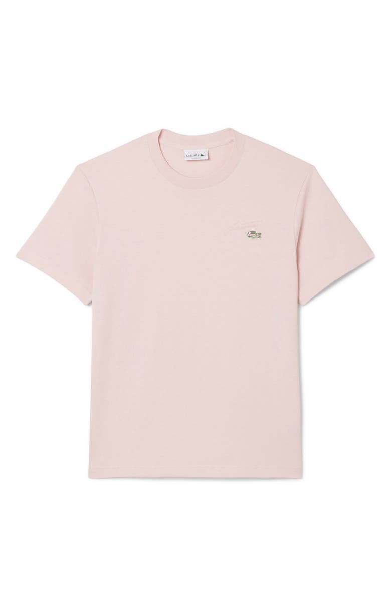 Lacoste Classic Fit Cotton T-Shirt, Alternate, color, Pink Dusk