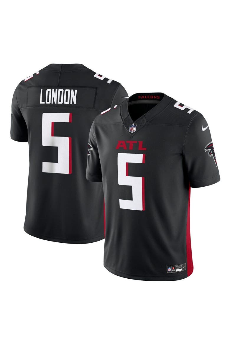 Men's Nike Drake London Black Atlanta Falcons Vapor F.U.S.E. Limited Jersey, Main, color, Black