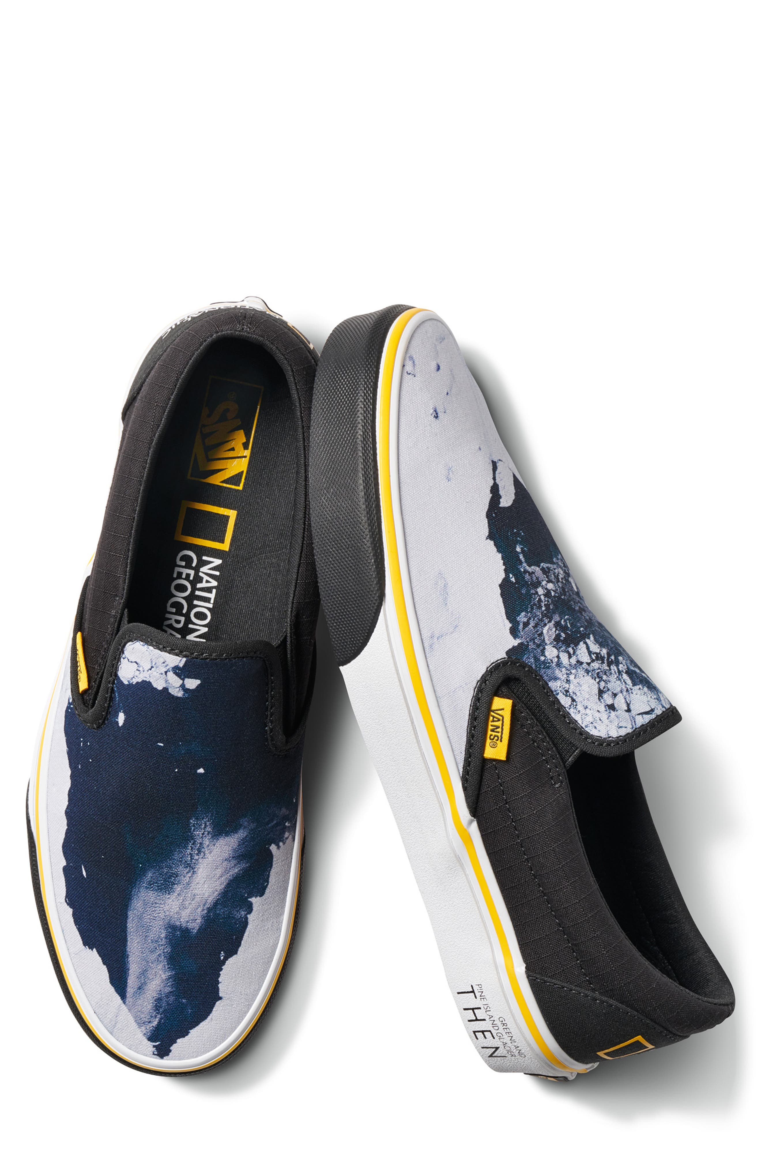 Vans x National Geographic Classic Slip-On Sneaker, Alternate, color, 