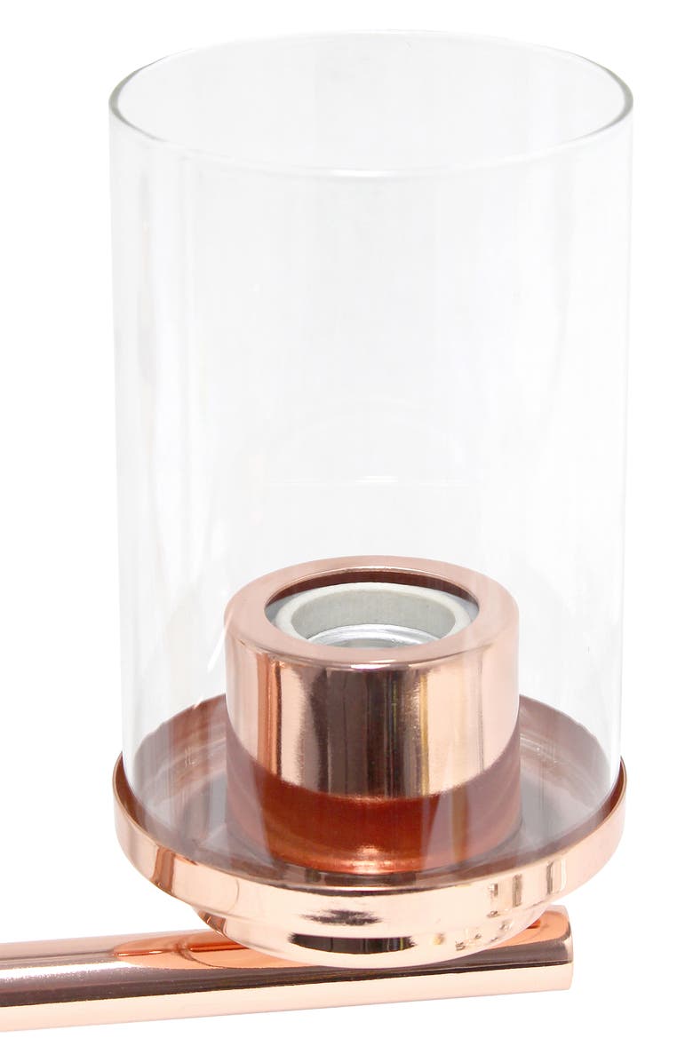 LALIA HOME Five Light Glass Shade Brushed Metal Pendant Light, Alternate, color,