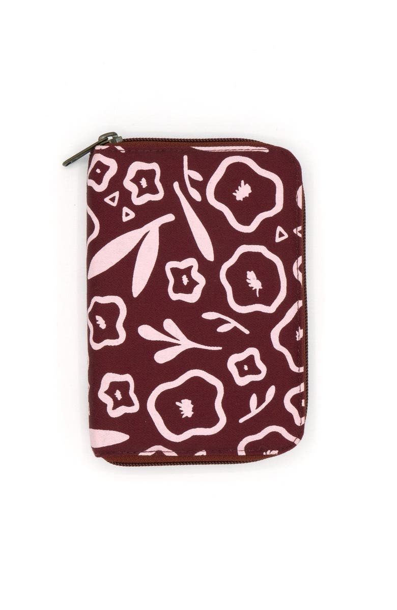 Fair Anita Zip Jewelry Travel Organizer - Ruby Poppy, Main, color, Ruby Poppy