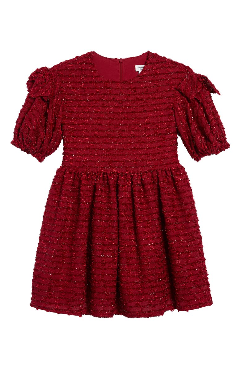 David Charles Sparkle Bouclé Dress, Main, color,