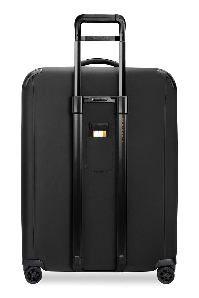 Large ZDX 29-Inch Expandable Spinner Packing Case, Alternate, color, BLACK