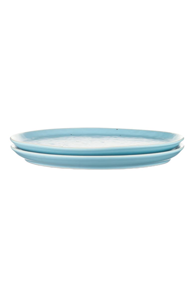 Stone Lain Elena Stoneware 4-Piece Salad Plate Set, Alternate, color, Blue