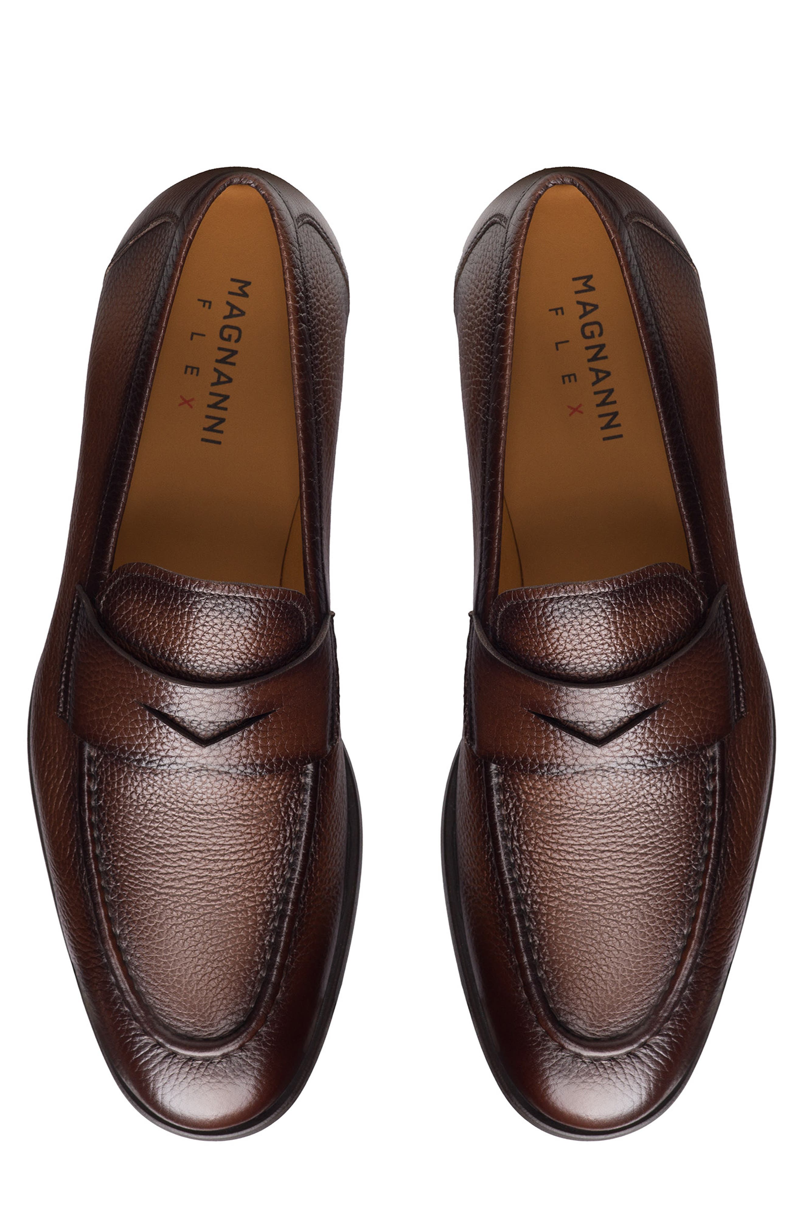 Magico Penny Loafer, Alternate, color, BROWN