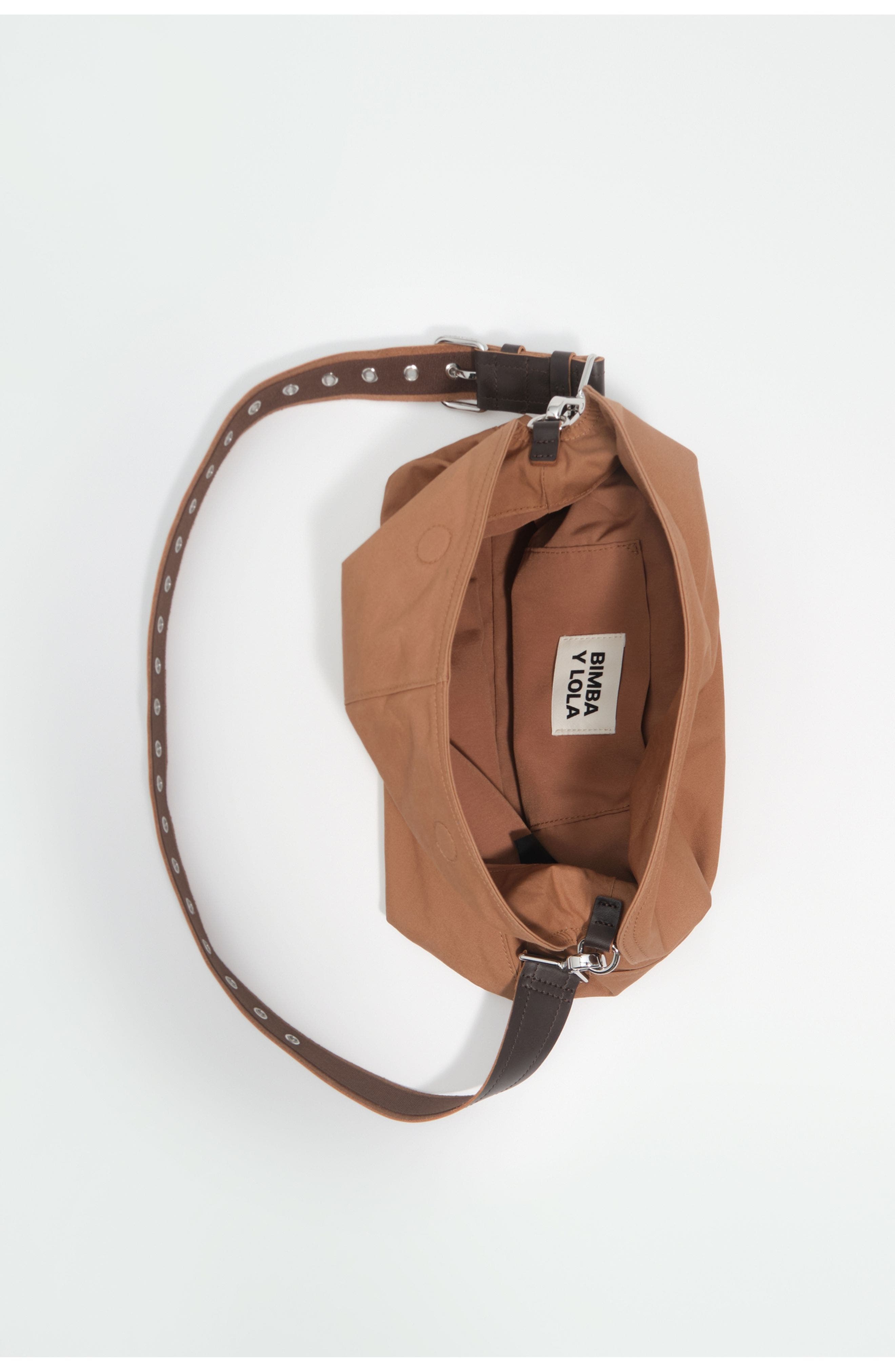 Large Cotton Slouch Bag, Alternate, color, LIGHT BROWN