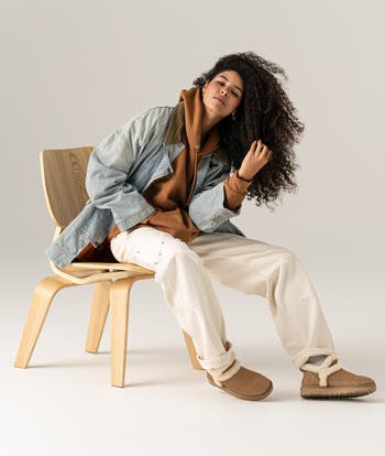 Classic Ultra Mini Spillseam Genuine Shearling Bootie
