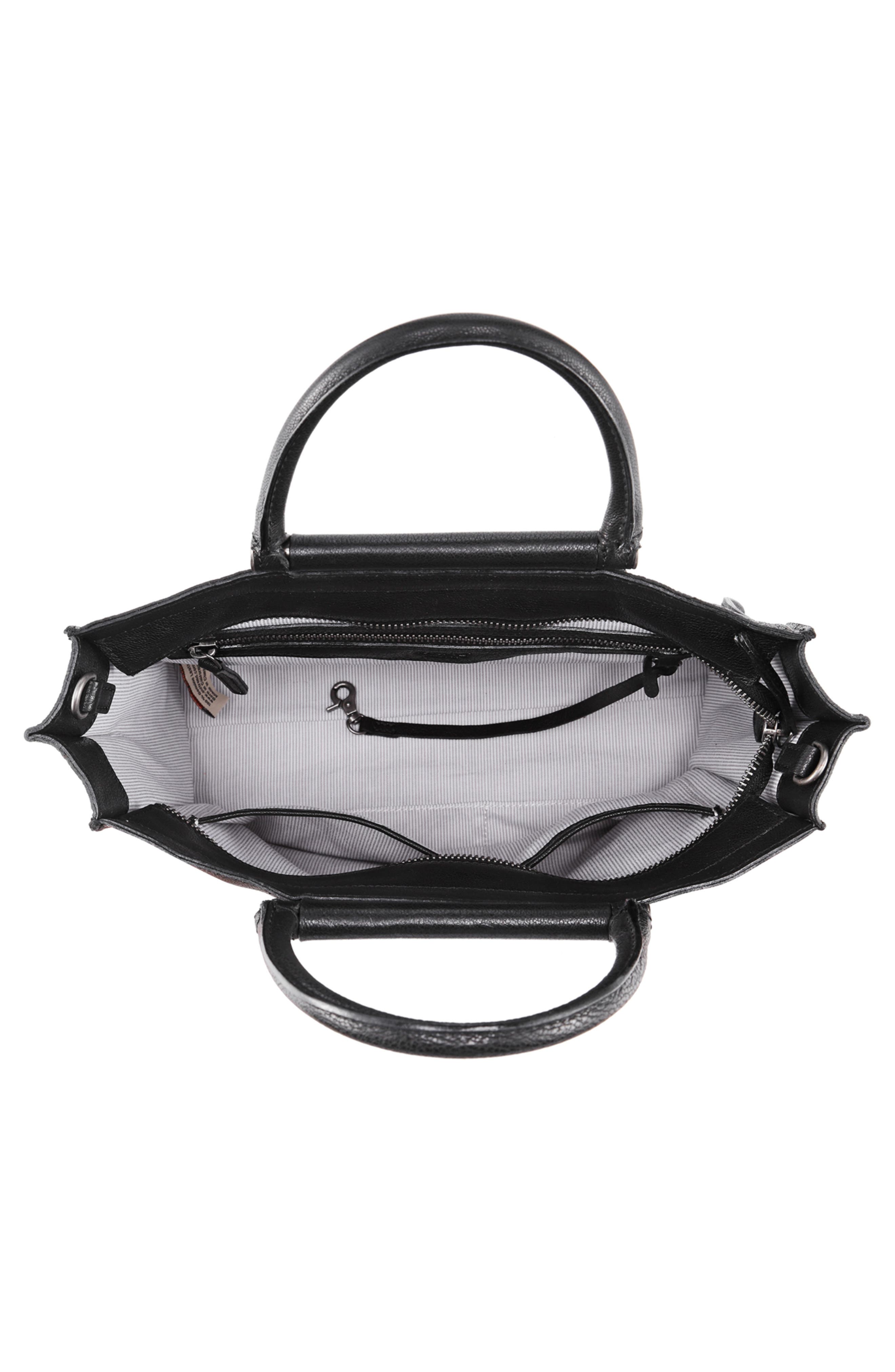 OLD TREND Rose Cove Crossbody Tote Bag, Alternate, color, Black