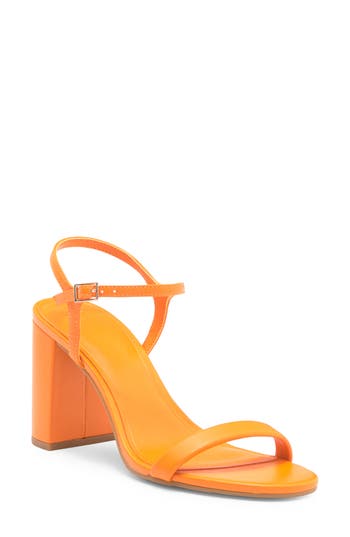 Bp. Lexy Sandal In Orange Zest