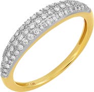 Carrière Jewelry Pavé Diamond Ring - 0.21ct.