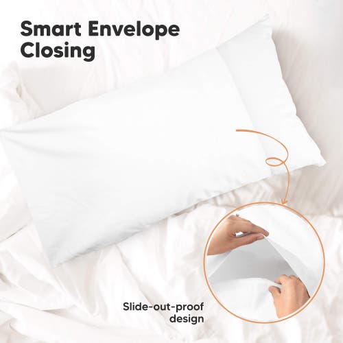 Keababies My Little Dreamy [protect+] Waterproof Pillowcase In Soft White