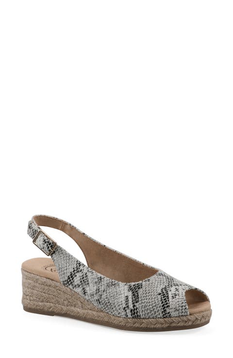 Maize Slingback Wedge Sandal (Women)