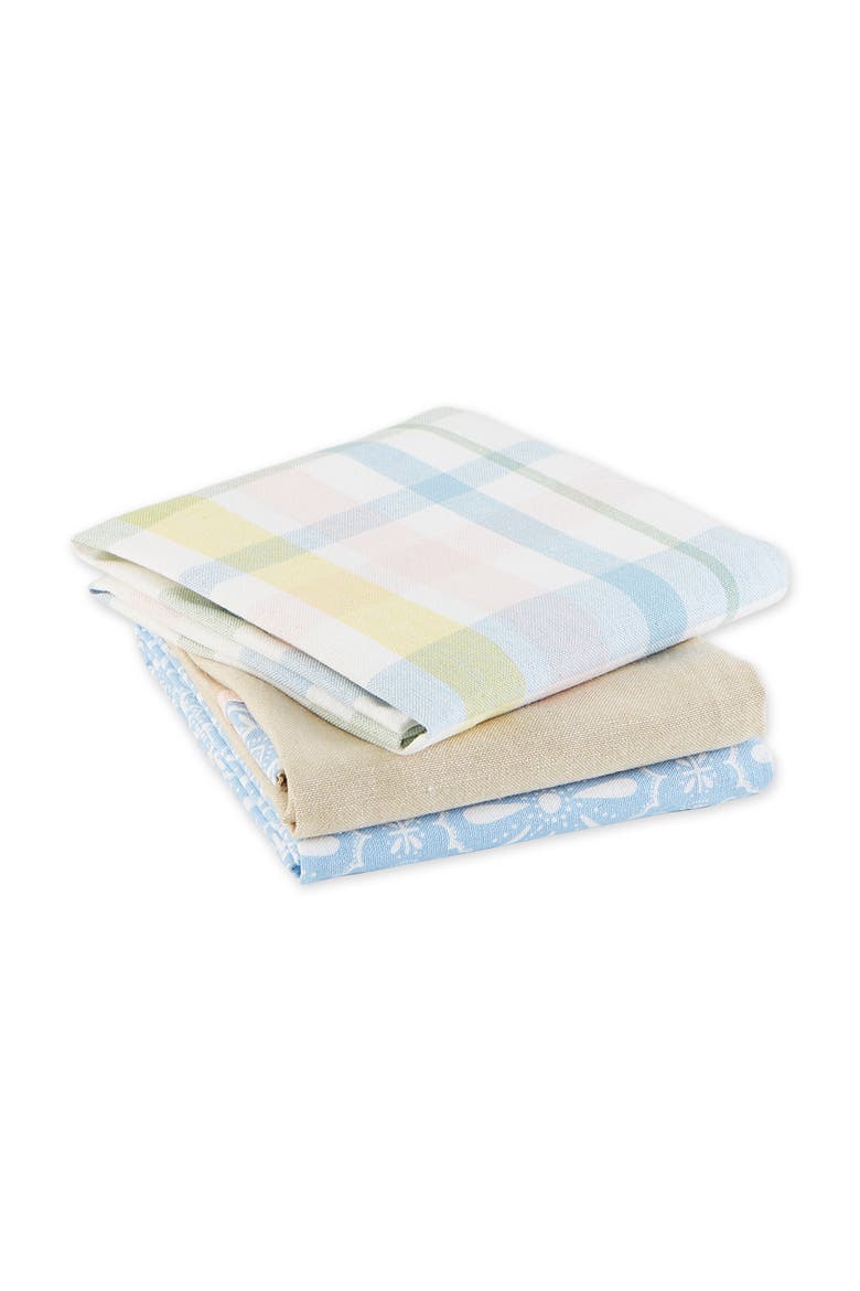 Garden Bunny Assorted Dishtowel Set/3, Alternate, color, Garden Bunny