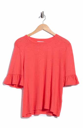 Gene Cotton-Linen Blend Top