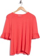 LK Bennett Gene Cotton-Linen Blend Top