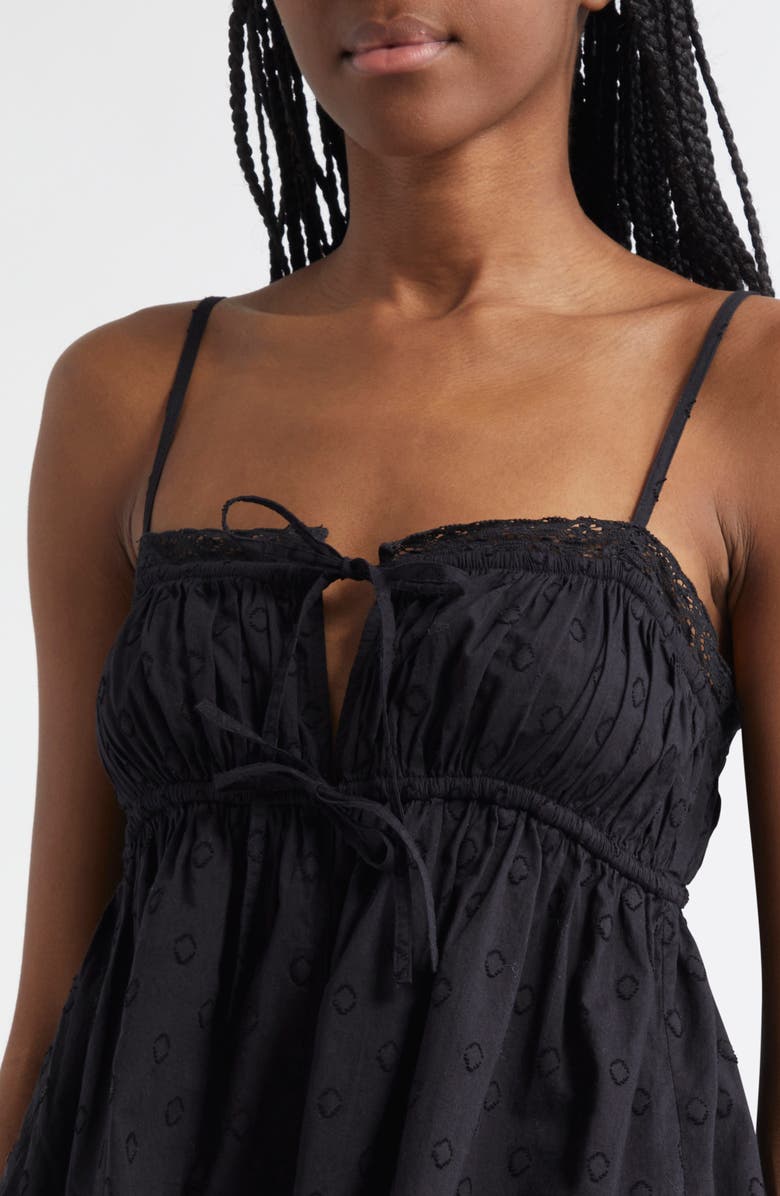 Ulla Johnson Quinn Camisole, Alternate, color, Noir