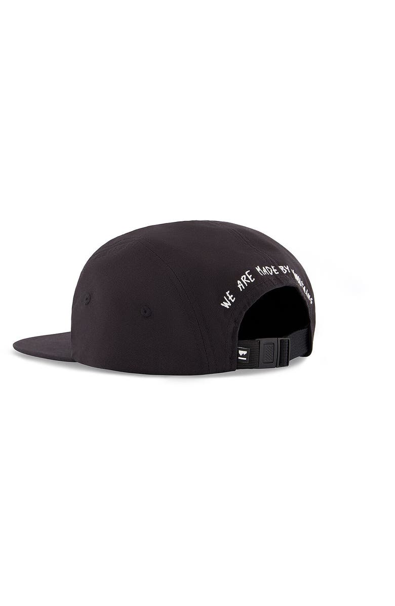Mons Royale Ridgeline 5 Panel Cap, Alternate, color, Black