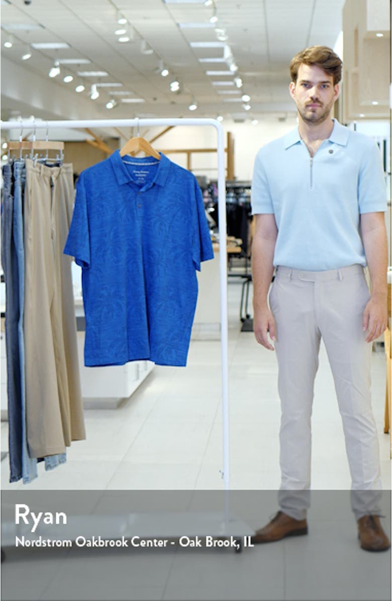 Men's Delray Mirage Print Polo Shirt, sales video thumbnail