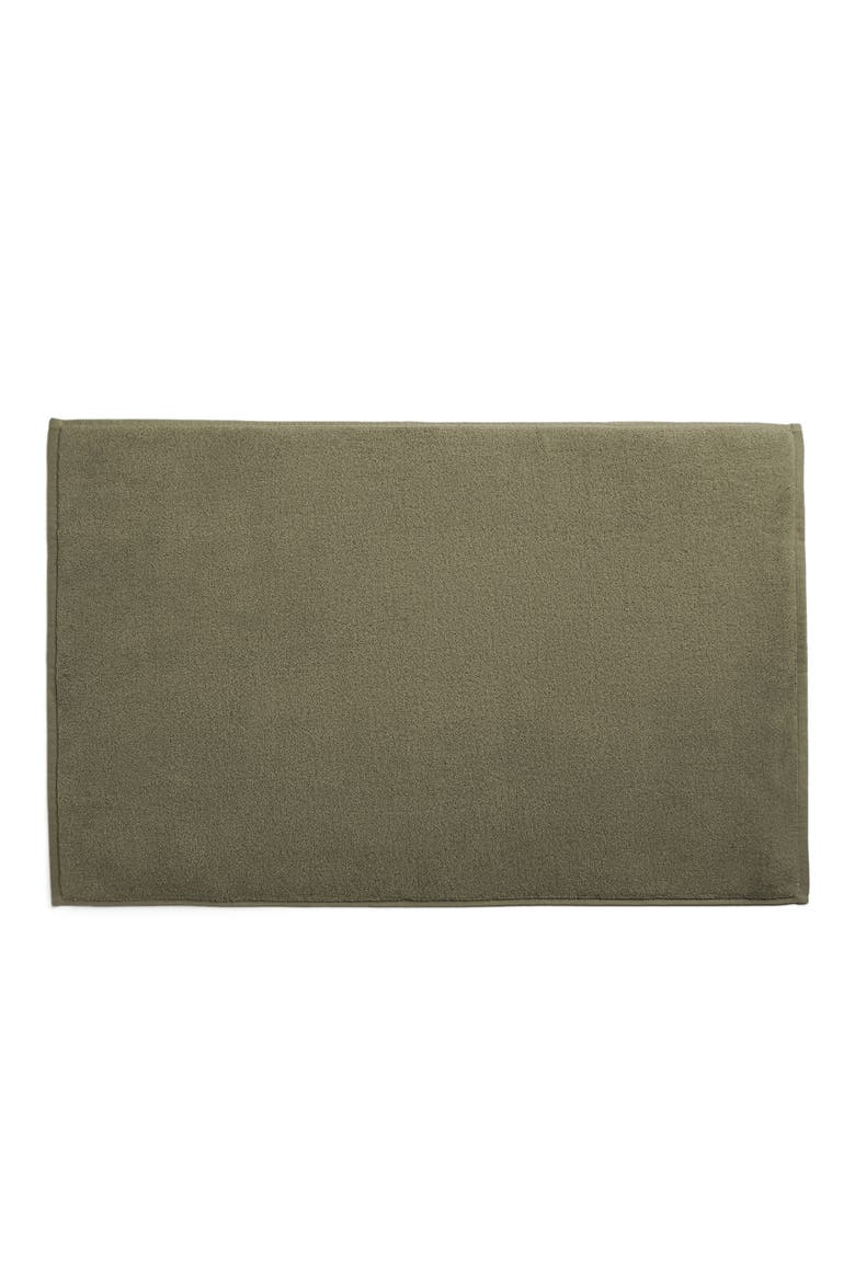 Classic Turkish Cotton Tub Mat, Main, color, THYME