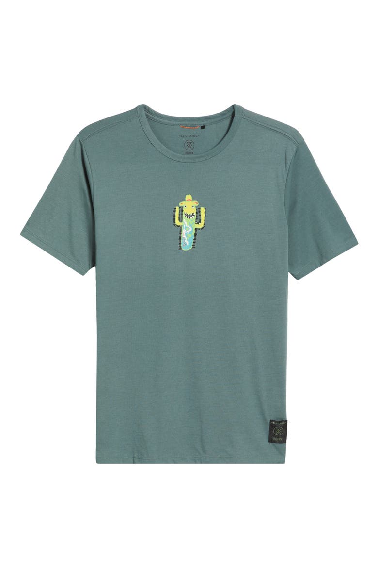 Mathis Core Performance Graphic T-Shirt, Alternate, color, FOREST
