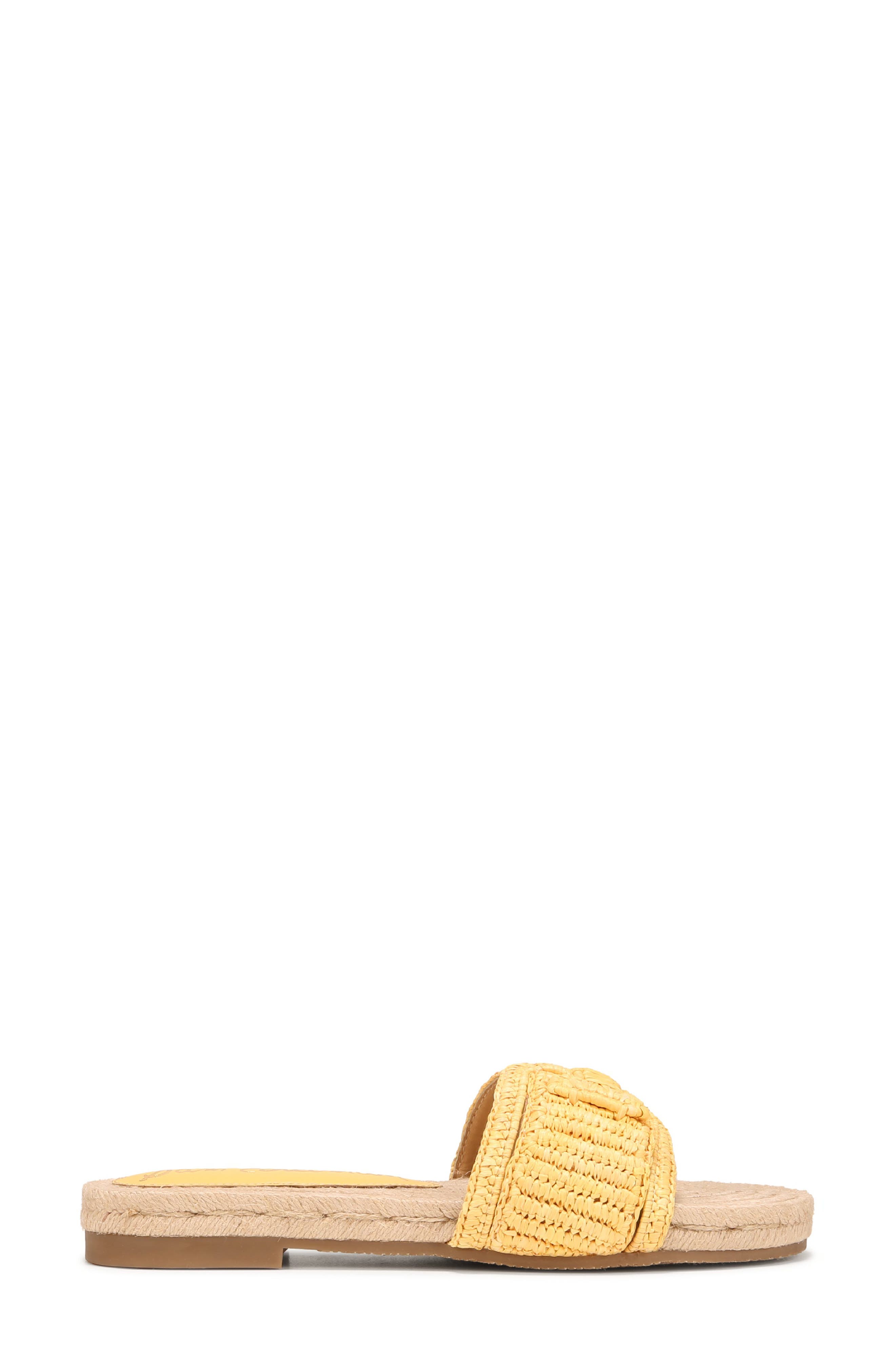 Miya Slide Sandal, Alternate, color, WARM MARIGOLD