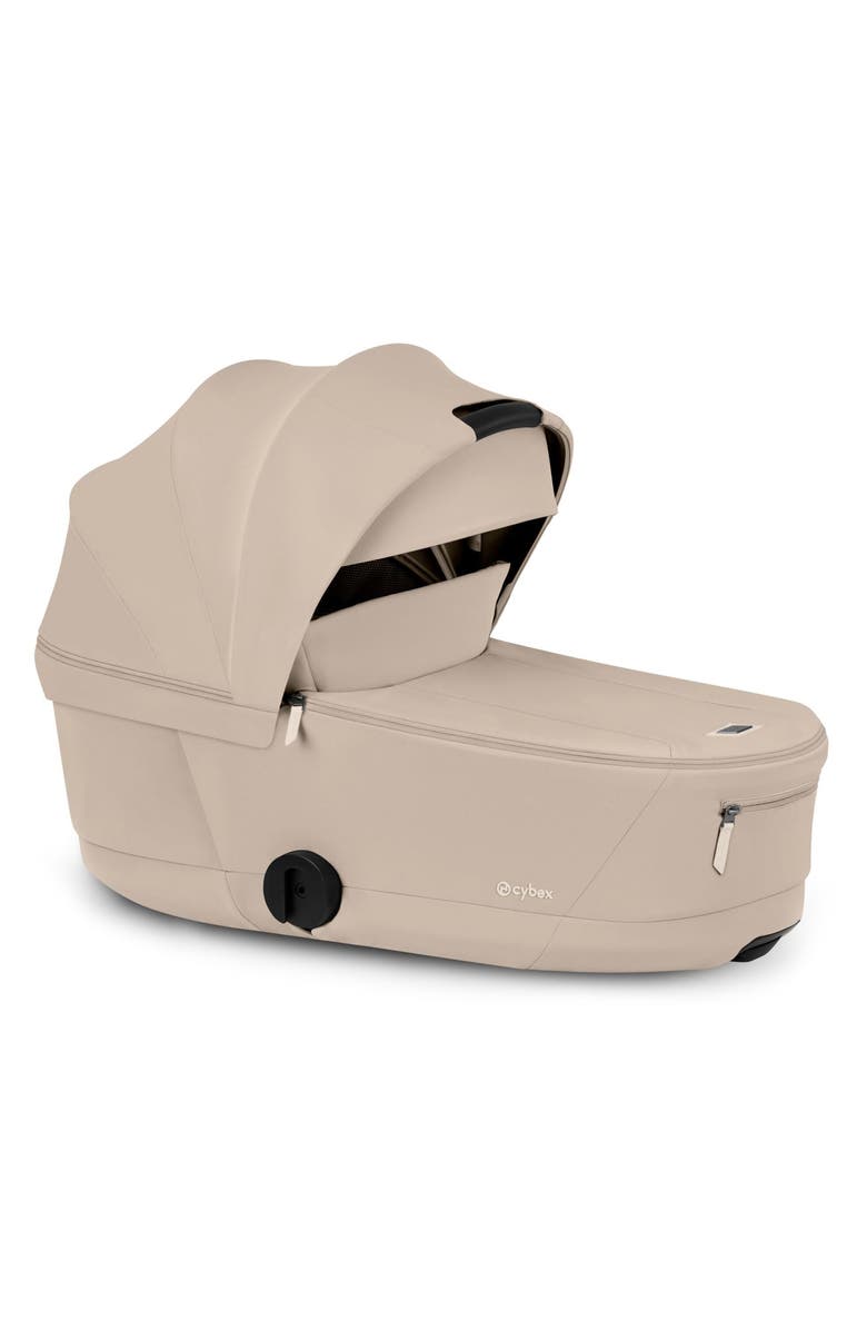 CYBEX Fold Lux Carry Cot for Priam Stroller – Platinum Collection, Main, color, Cozy Beige