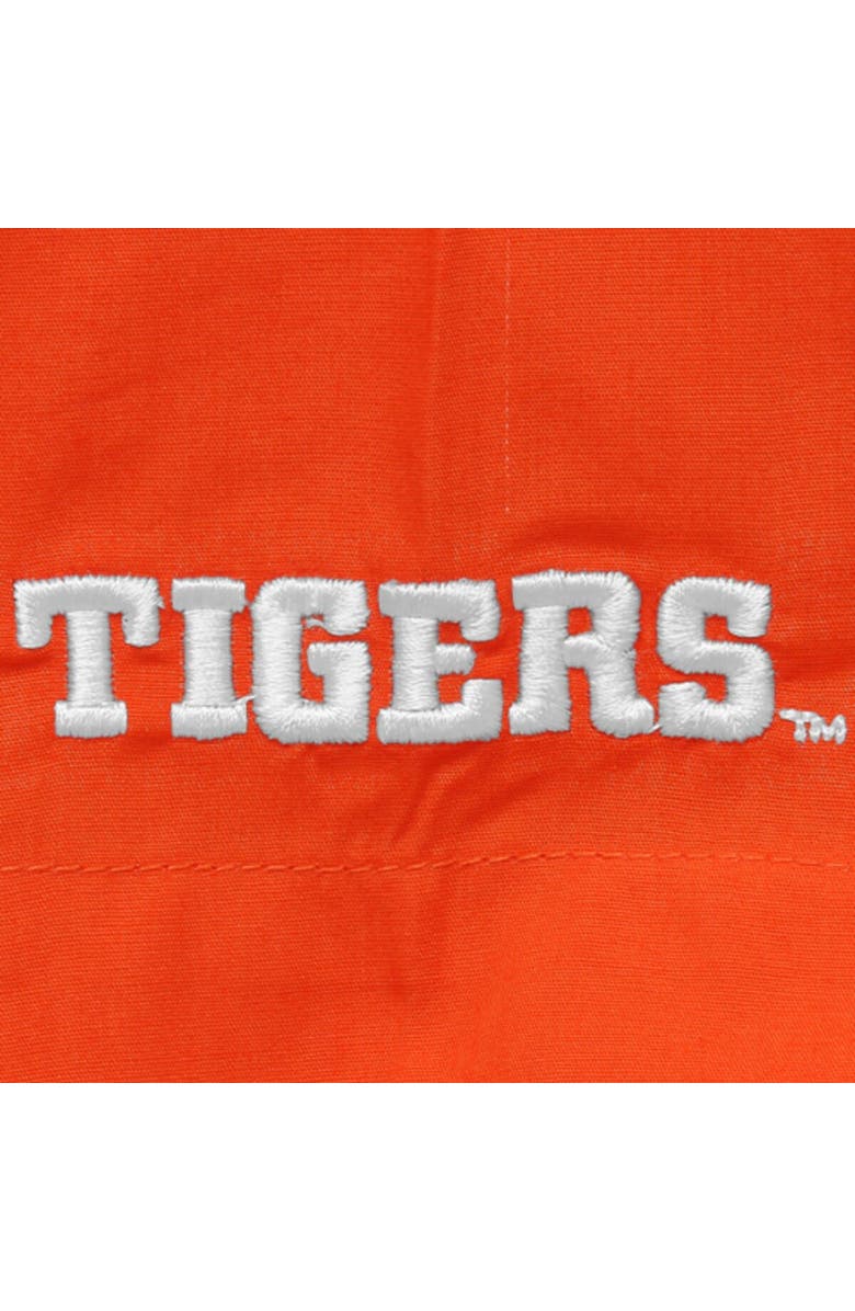 Columbia Clemson Tigers Columbia PFG Bonehead Short Sleeve Shirt - Orange, Alternate, color, 