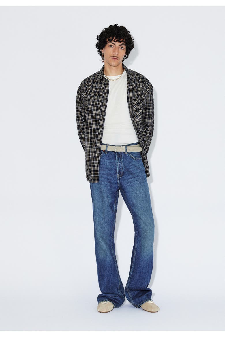 Rift Wide Bootcut Jeans, Alternate, color, Stream Dark Fade Vintage