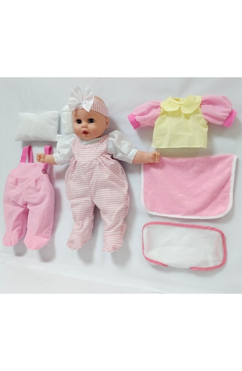 Baby's First 16" Soft Baby Doll Playset, Alternate, color, Multicolored