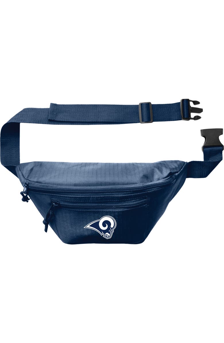 LITTLE EARTH NFL Little Earth 3 Zip Hip Pack, Los Angeles Rams, Main, color, Multicolored