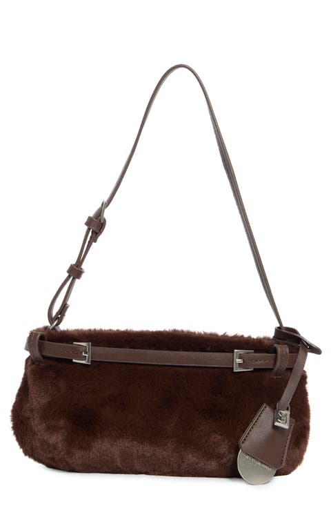 Storm Faux Fur Shoulder Bag