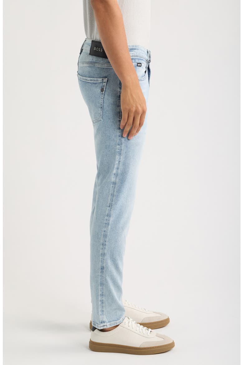 Delaware Slim Fit Slim Leg Jeans, Alternate, color, MEDIUM BLUE