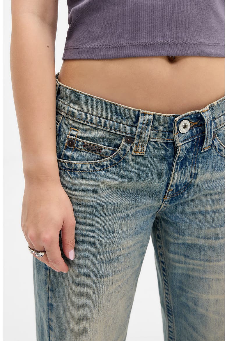 Kayla Aruba Wide Leg Jeans, Alternate, color, TINTED BLUE