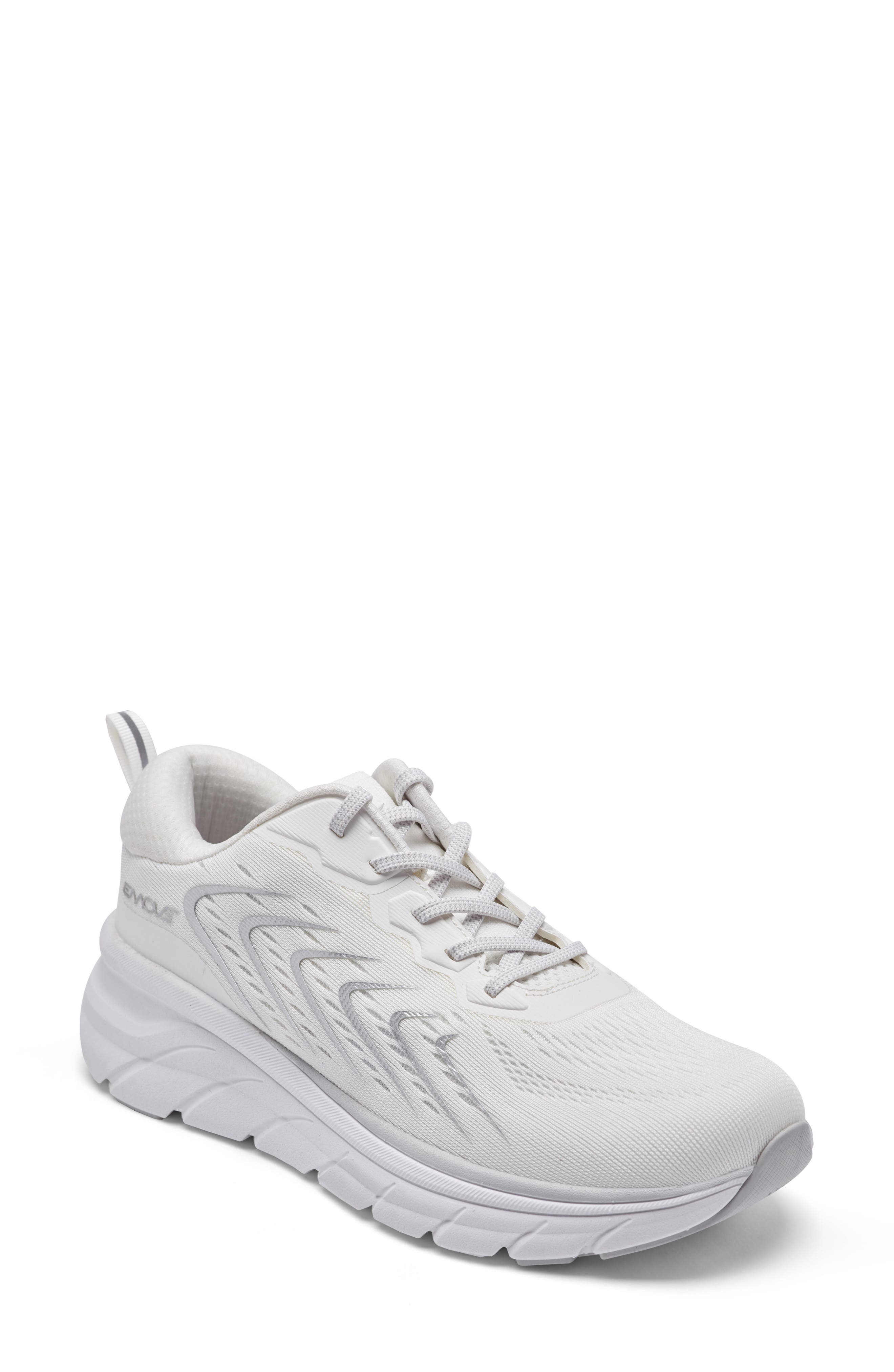 Easy Spirit x Denise Austin Maelie Sneaker, Main, color, White