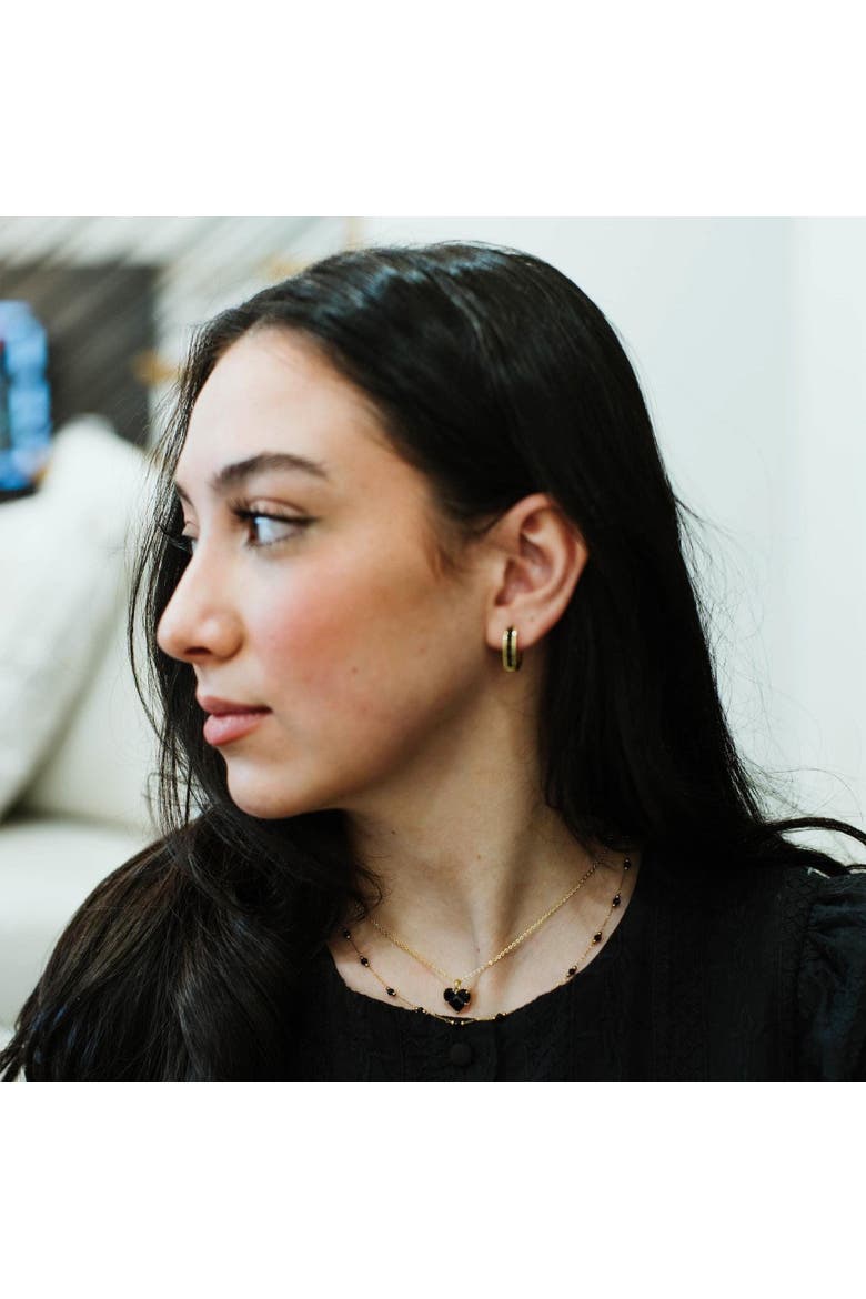 Nocturnal Bead Necklace, Alternate, color, Gold