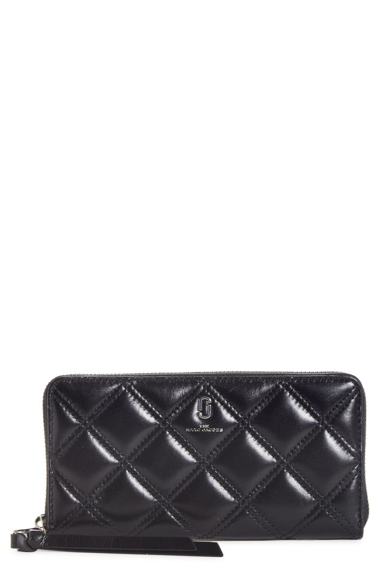 Marc Jacobs The Marc Jacobs Standard Quilted Leather Continental Wallet, Main, color, 
