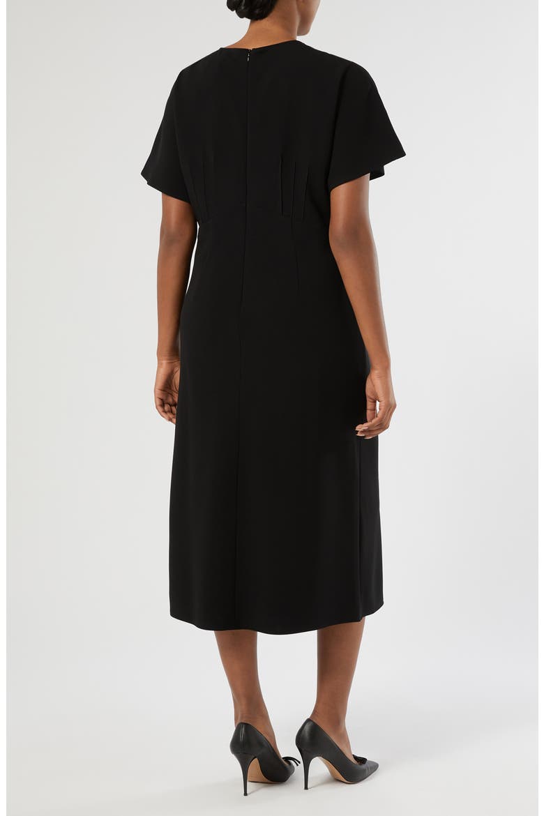 Giro Knot Dress, Alternate, color, BLACK