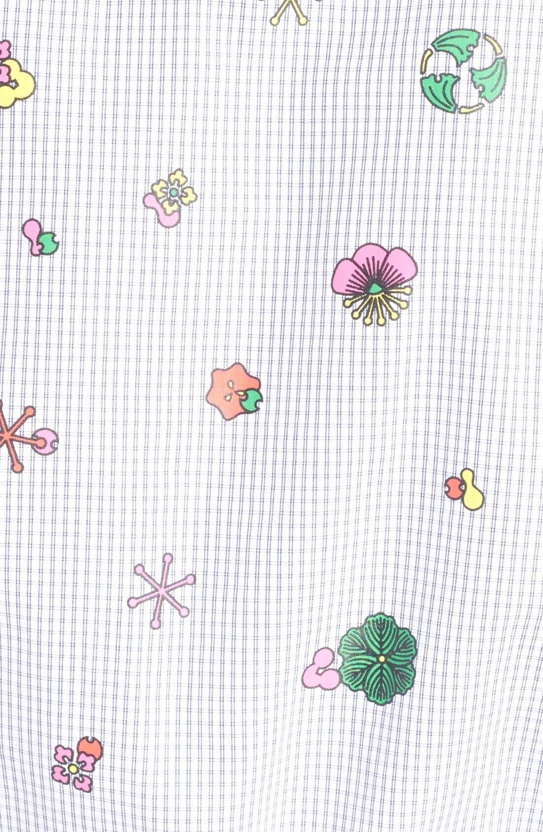 KENZO 'Tanami Flower' Cotton Poplin Shirt (Women) | Nordstrom