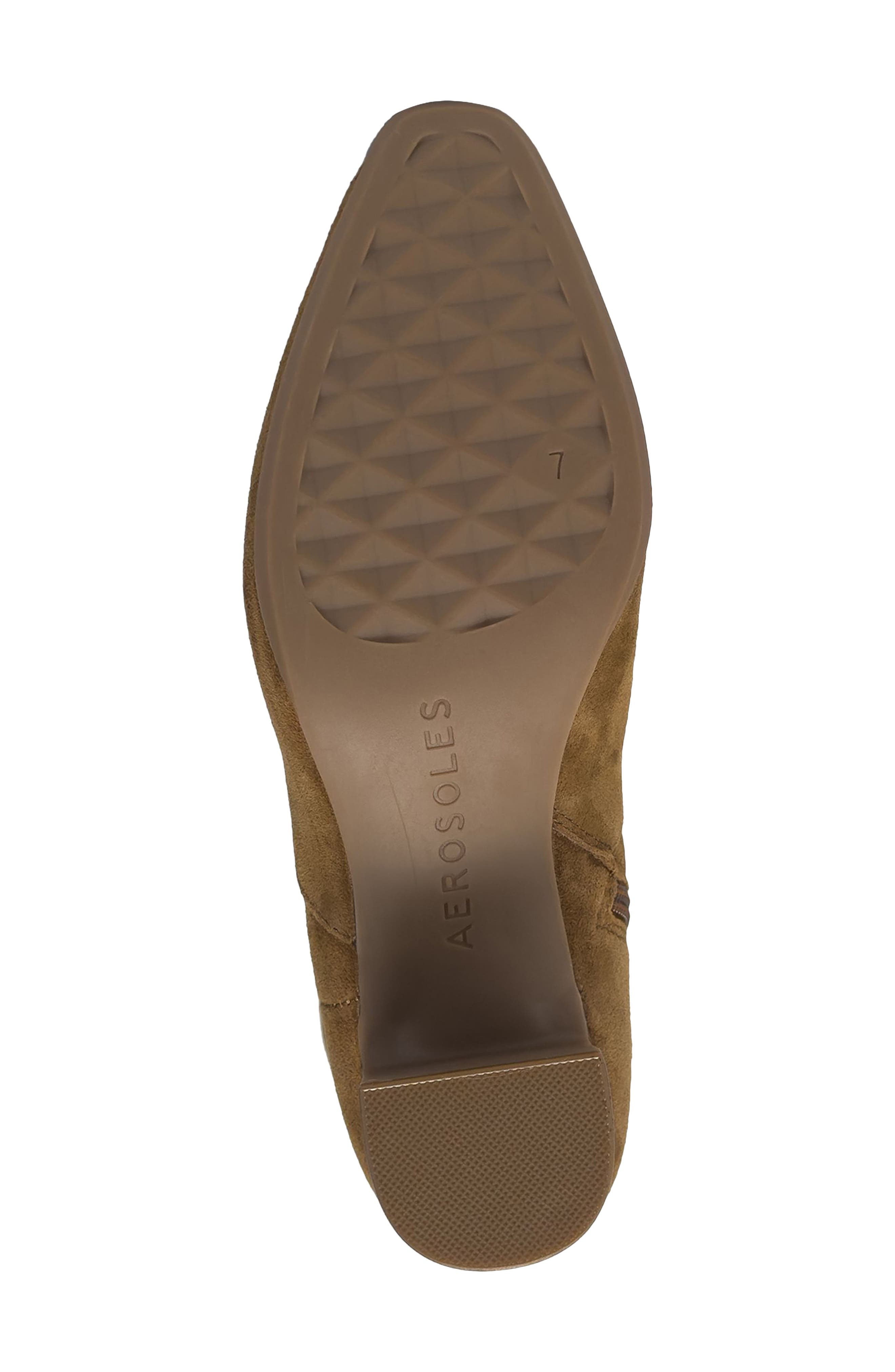 Aerosoles Minerva Knee High Boot, Alternate, color, Tobacco Suede