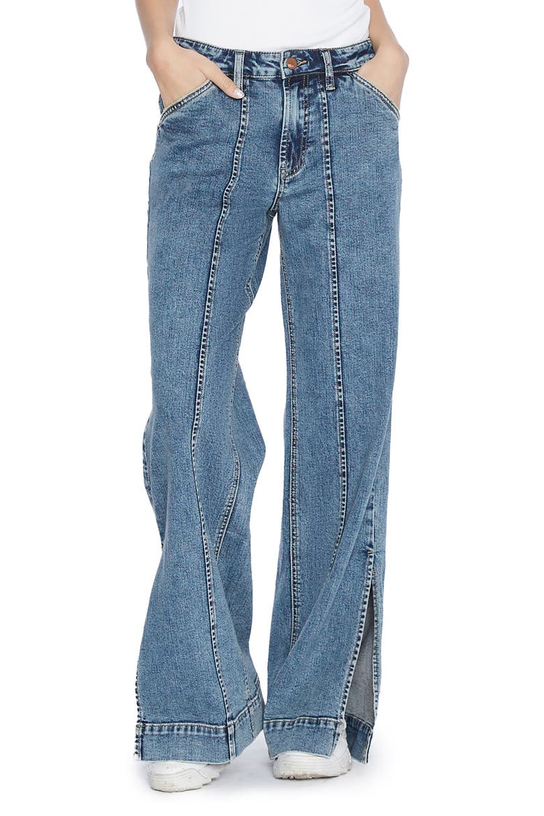 Relaxed Straight Leg Jeans, Main, color, JACK BLUE