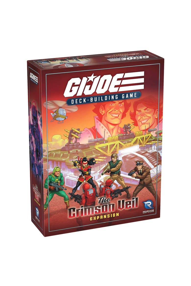Renegade Games G.I. JOE Deck-Building Game The Crimson Veil Expansion, Main, color, Multicolored